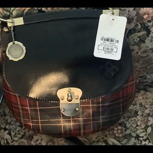 Patricia Nash Plaid Hunting Bag must go by today